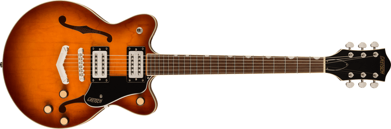 Gretsch G2655 Streamliner Center Block Jr. Double-Cut with V-Stoptail Laurel Fingerboard Abbey Ale Specifications