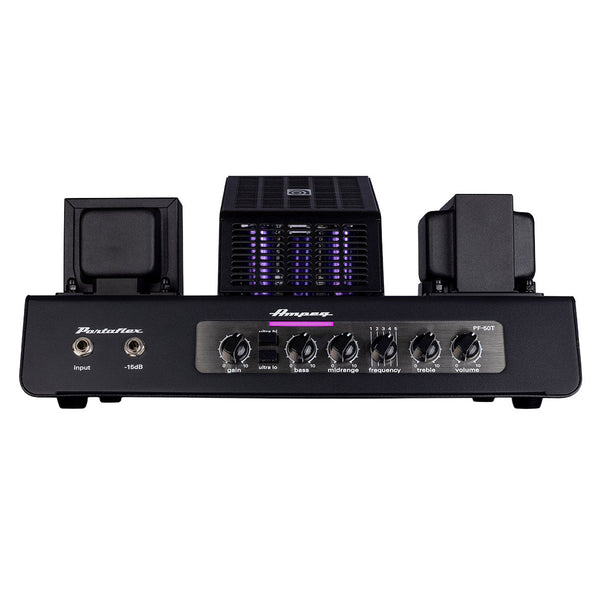 Ampeg PF50T 50w Bass Head Specs - Black