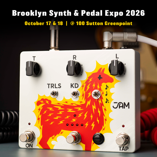 Brooklyn Synth & Pedal Expo 2026 - Join Tone Wolf