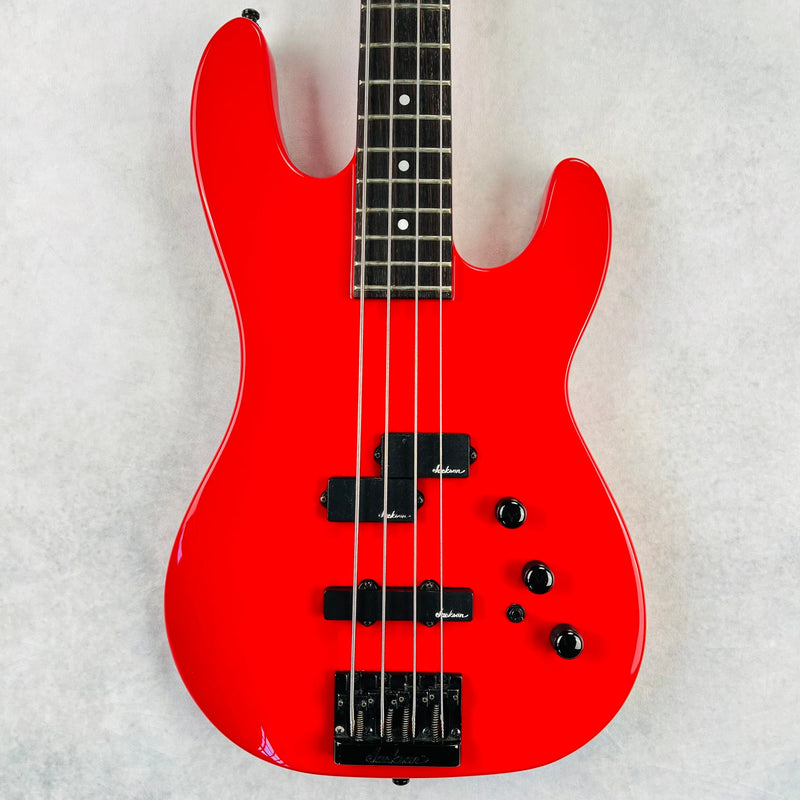 Charvel Jackson Model 3B Neck Through Bass Guitar 1986 - Red