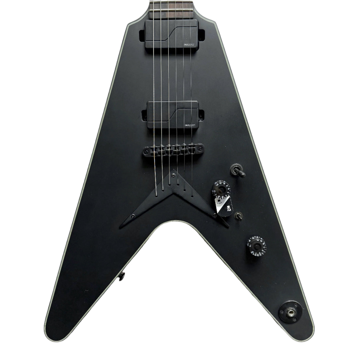 2025 Dean V Select Fluence Specs - Black Satin | Tone Wolf