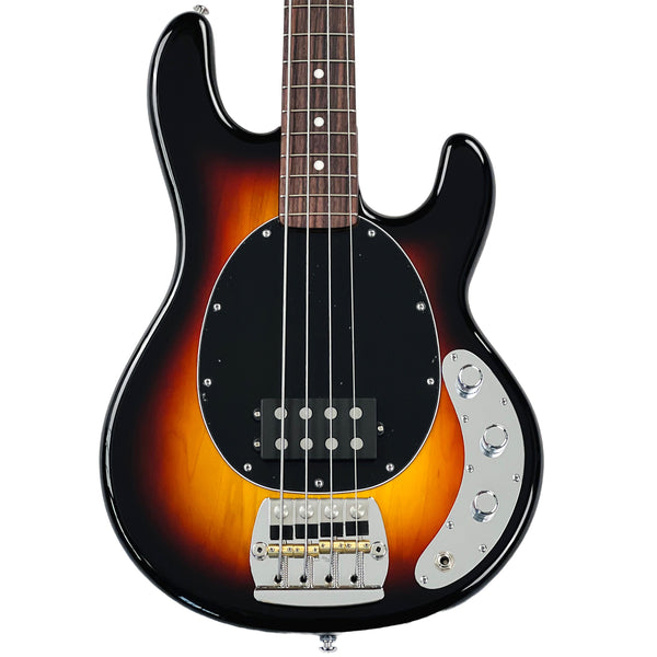 2025 Ernie Ball Music Man Pino Palladino Signature StingRay Fretted Specs - 79 Burst