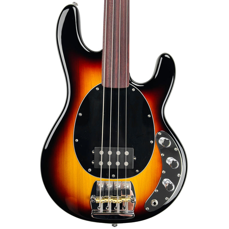 Ernie Ball Music Man Pino Palladino Signature StingRay Fretless 79 Burst Specifications