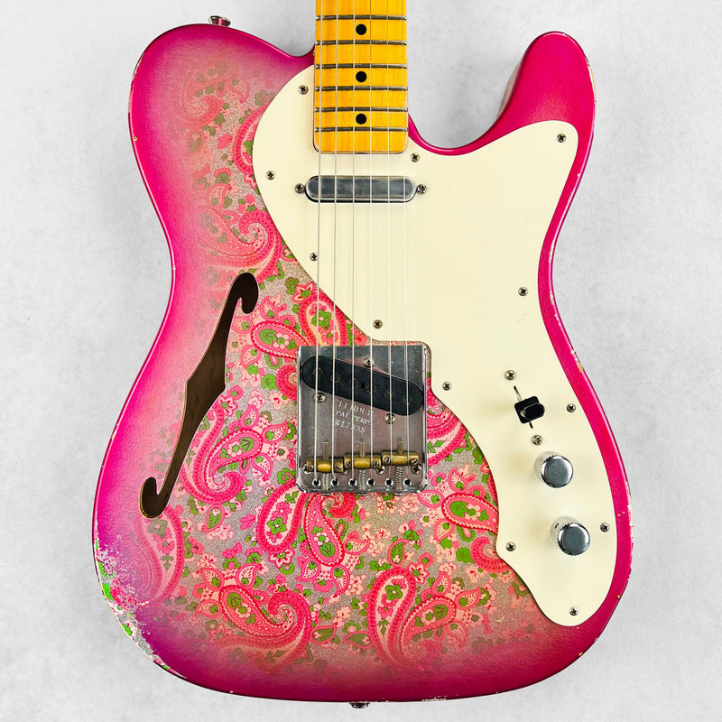 Fender Custom Shop 50's Telecaster Thinline Relic 2017 Pink Paisley Specifications