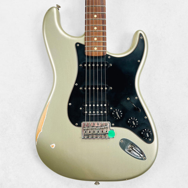 Fender Road Worn Player Stratocaster HSS 2011 - Inca Silver - 1