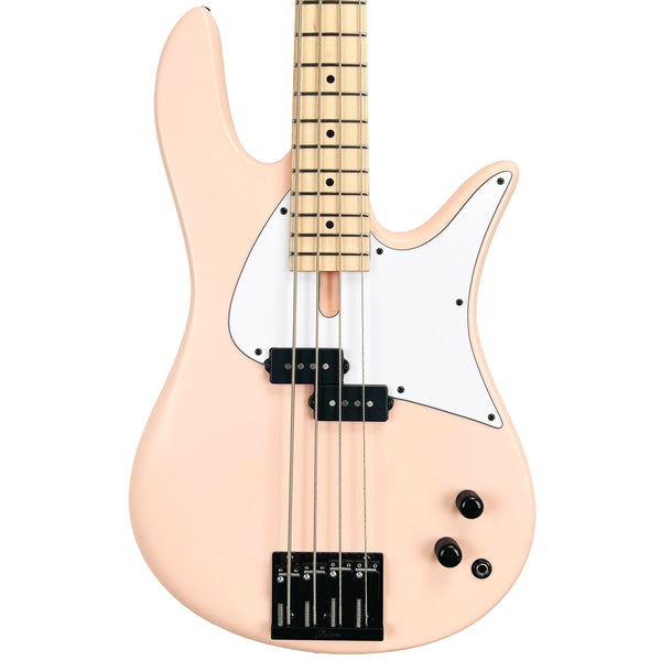 2026 Fodera Monarch P Standard Classic 4-String Bass Specs - Shell Pink