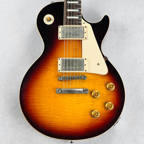 2015 Gibson Custom Shop 1958 Les Paul Reissue Standard Historic VOS Specs - Darkburst
