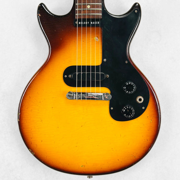 1963 Gibson Melody Maker Double Cutaway Specs - Sunburst
