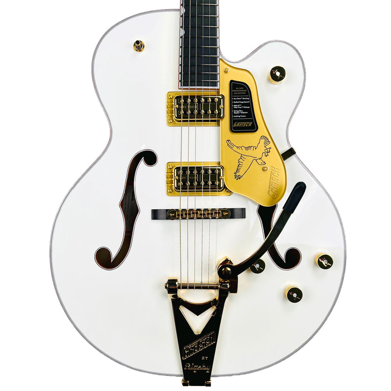 Gretsch Falcon Hollow Body with String-Thru Bigsby - White - 1