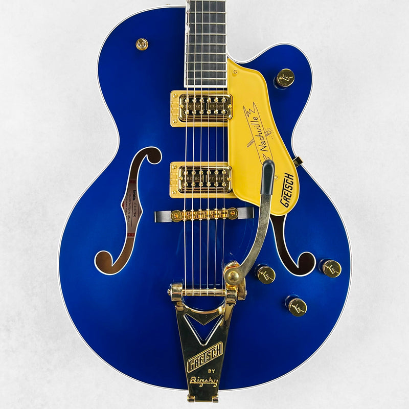Gretsch G6120TG Players Edition Nashville with Bigsby 2021 Azure Metallic Specifications