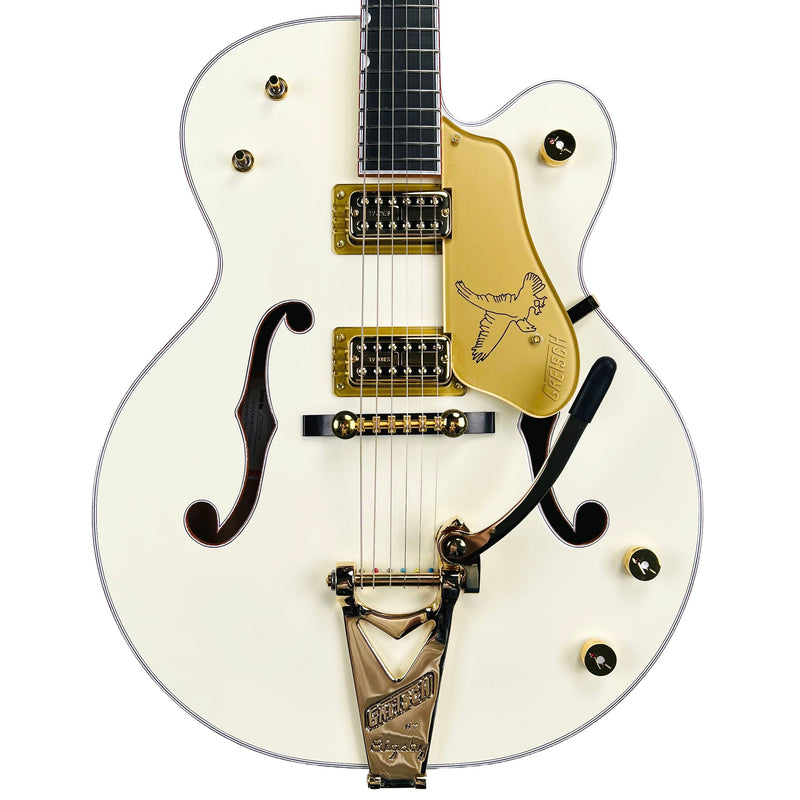 Gretsch G6136T-59 Vintage Select Edition '59 Falcon Hollow Body with Bigsby - White Lacquer - 1