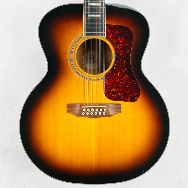 2005 Guild F-412 12-String Jumbo Acoustic Guitar Specs - Sunburst
