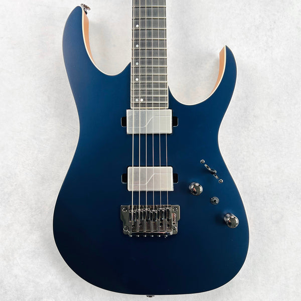 2024 Ibanez RG5121-DBF Specs - Dark Tide Blue Flat