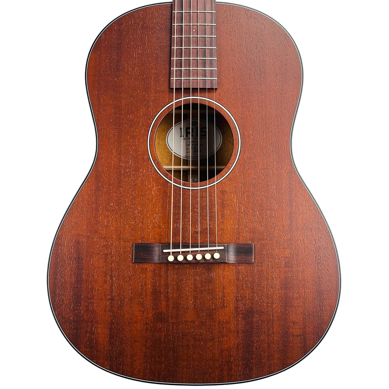 Iris OG All Mahogany 12-Fret Acoustic Guitar Natural Specifications