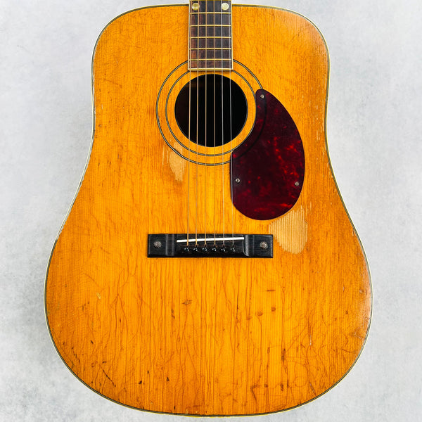 1960s Kay Old Kraftsman K6100 Dreadnought Specs - Natural