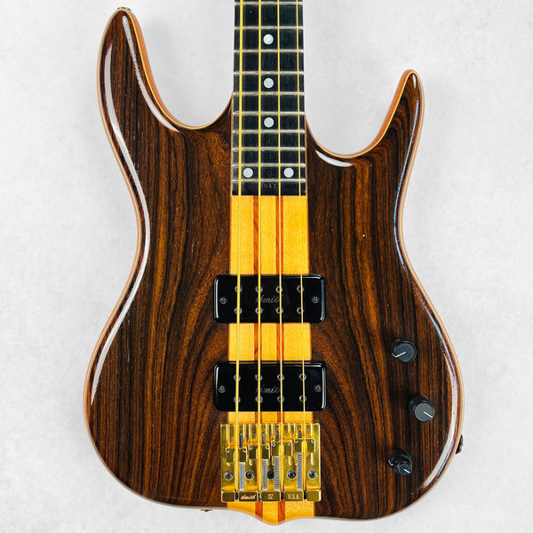 1988 Ken Smith BT-4 Rosewood 4-String Bass Specs - Natural
