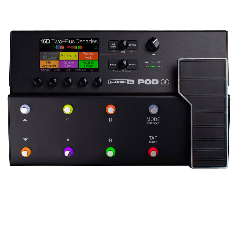 Line 6 POD Go Ultra-Portable Amps & Effects Processor Specifications