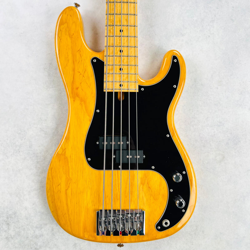Mike Lull P5 5-String Bass 2008 Natural Specifications