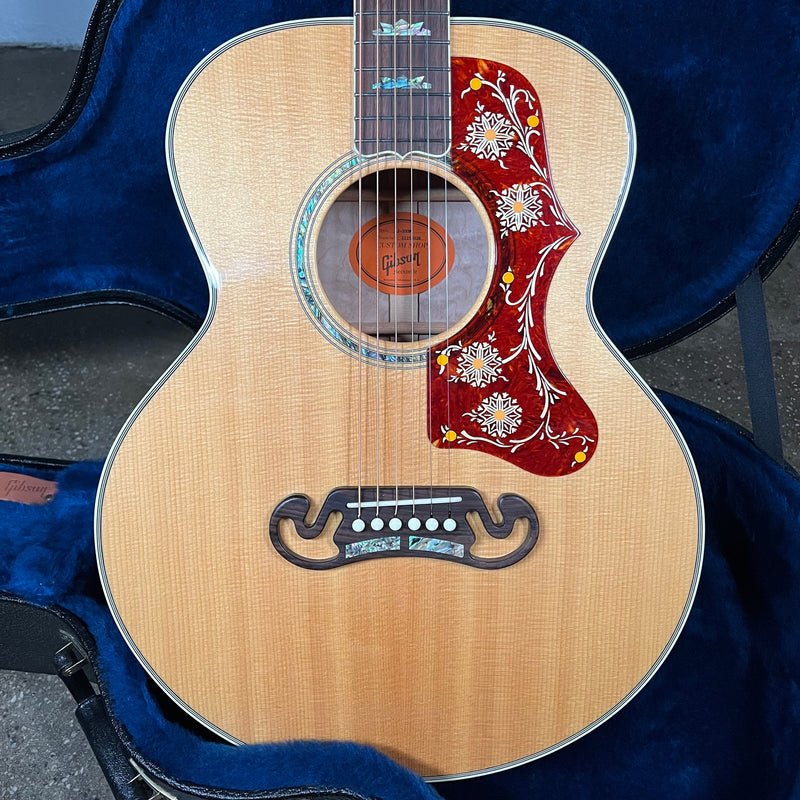 Gibson Custom Shop J-200M 75th Anniversary Quilt Maple 2012 - Natural