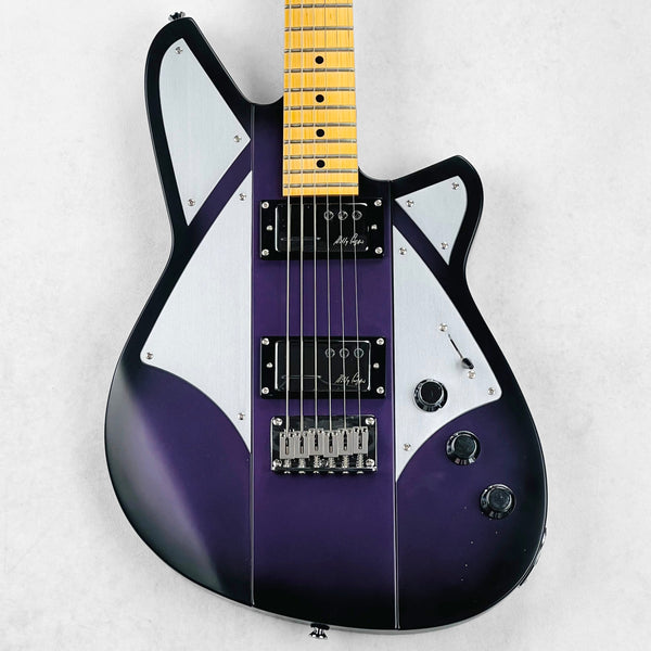 2010s Reverend BC1 Billy Corgan Signature Specs - Satin Purple Burst