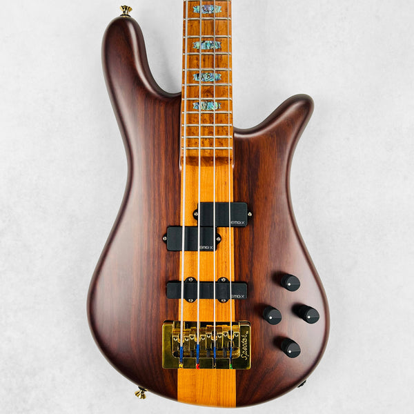 2024 Spector USA NS-2 Roasted Ash 4-String Bass Specs - Natural Matte