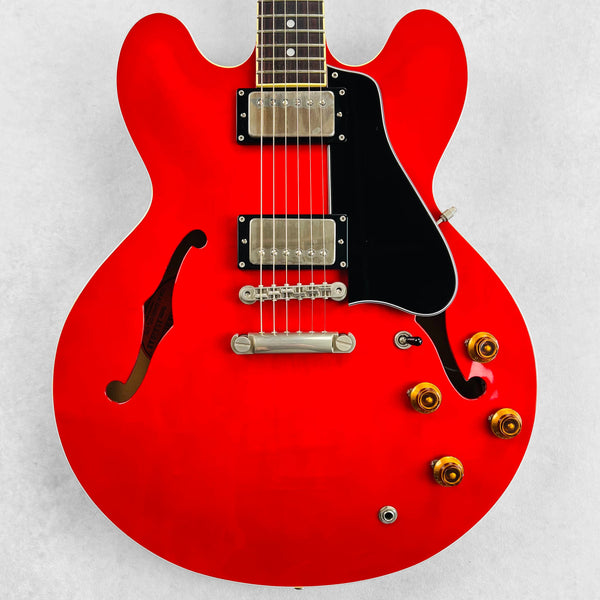 2016 Tokai ES-156 SR Semi-Hollow Thinline Specs - See Through Red