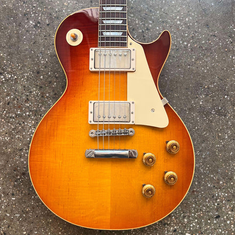 2017 Gibson Custom Shop Custom Shop 1958 Les Paul Standard Reissue Gloss Specs - Abilene Sunset Burst