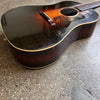 1934 Gibson Jumbo Flattop Vintage Acoustic Guitar - Sunburst - Treble Side Body