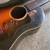 1934 Gibson Jumbo Flattop Vintage Acoustic Guitar - Sunburst - Pickguard