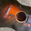 1934 Gibson Jumbo Flattop Vintage Acoustic Guitar - Sunburst - Soundhole