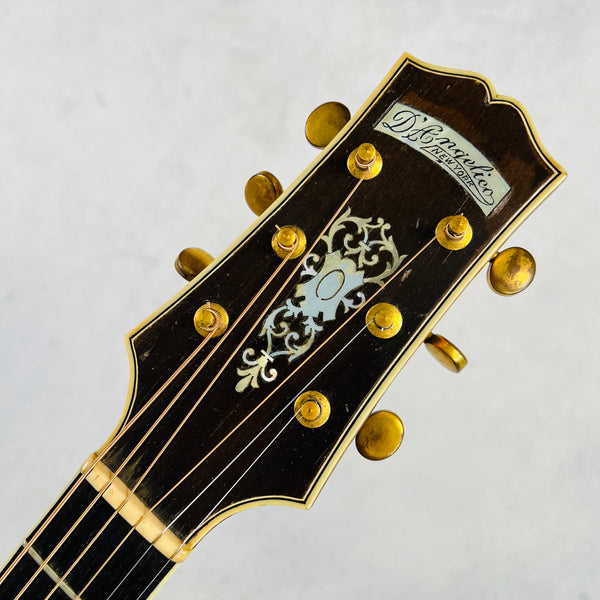 1935 D'Angelico Snakehead 16" Vintage Acoustic Archtop Guitar Sunburst - 12