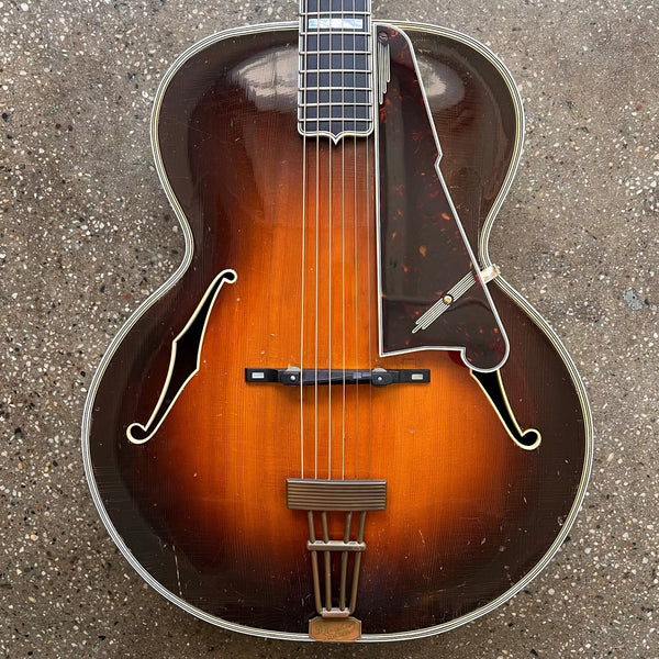 D'Angelico Excel Vintage Archtop Guitar 1937 - Sunburst - 1