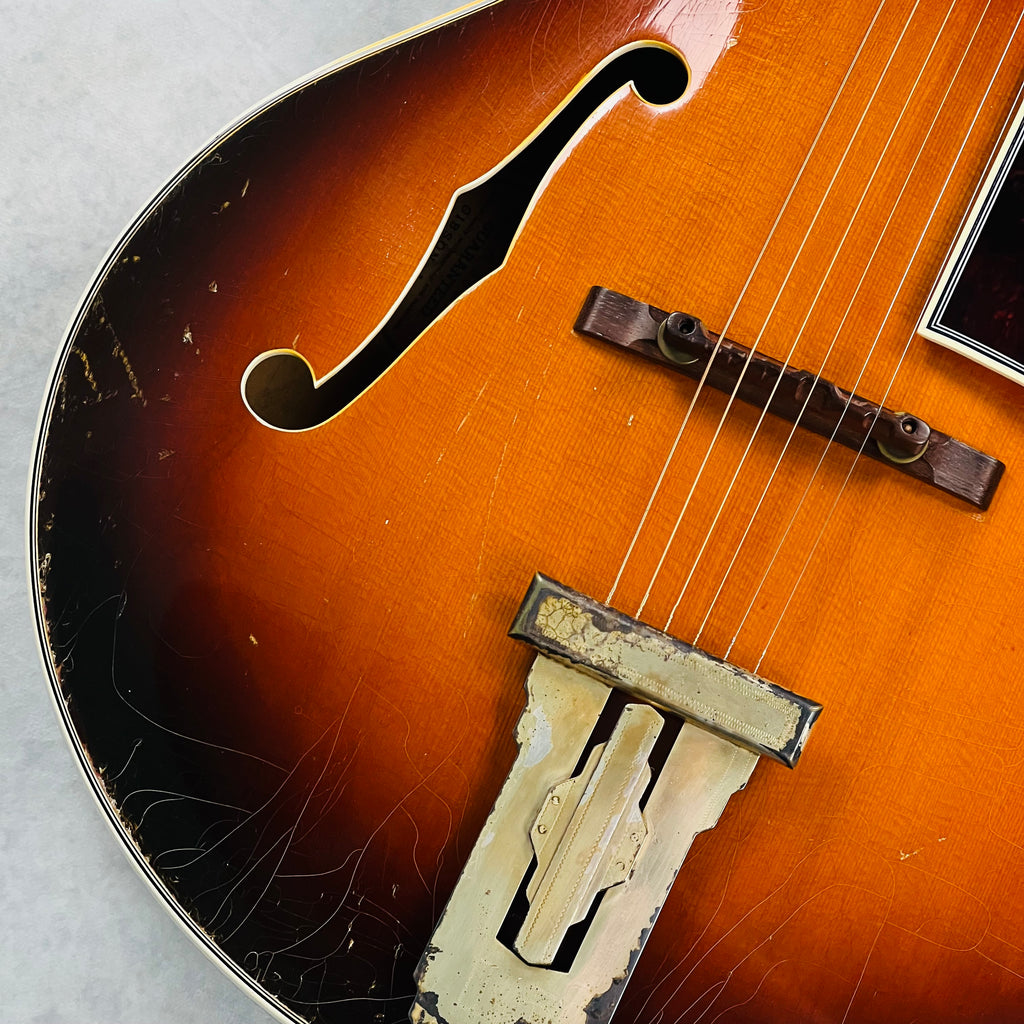 1947 Gibson L-5 Vintage Archtop Guitar Sunburst - 4
