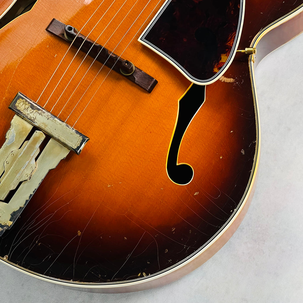 1947 Gibson L-5 Vintage Archtop Guitar Sunburst - 6