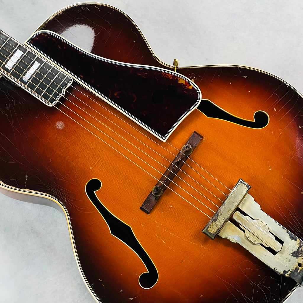 1947 Gibson L-5 Vintage Archtop Guitar Sunburst - 8