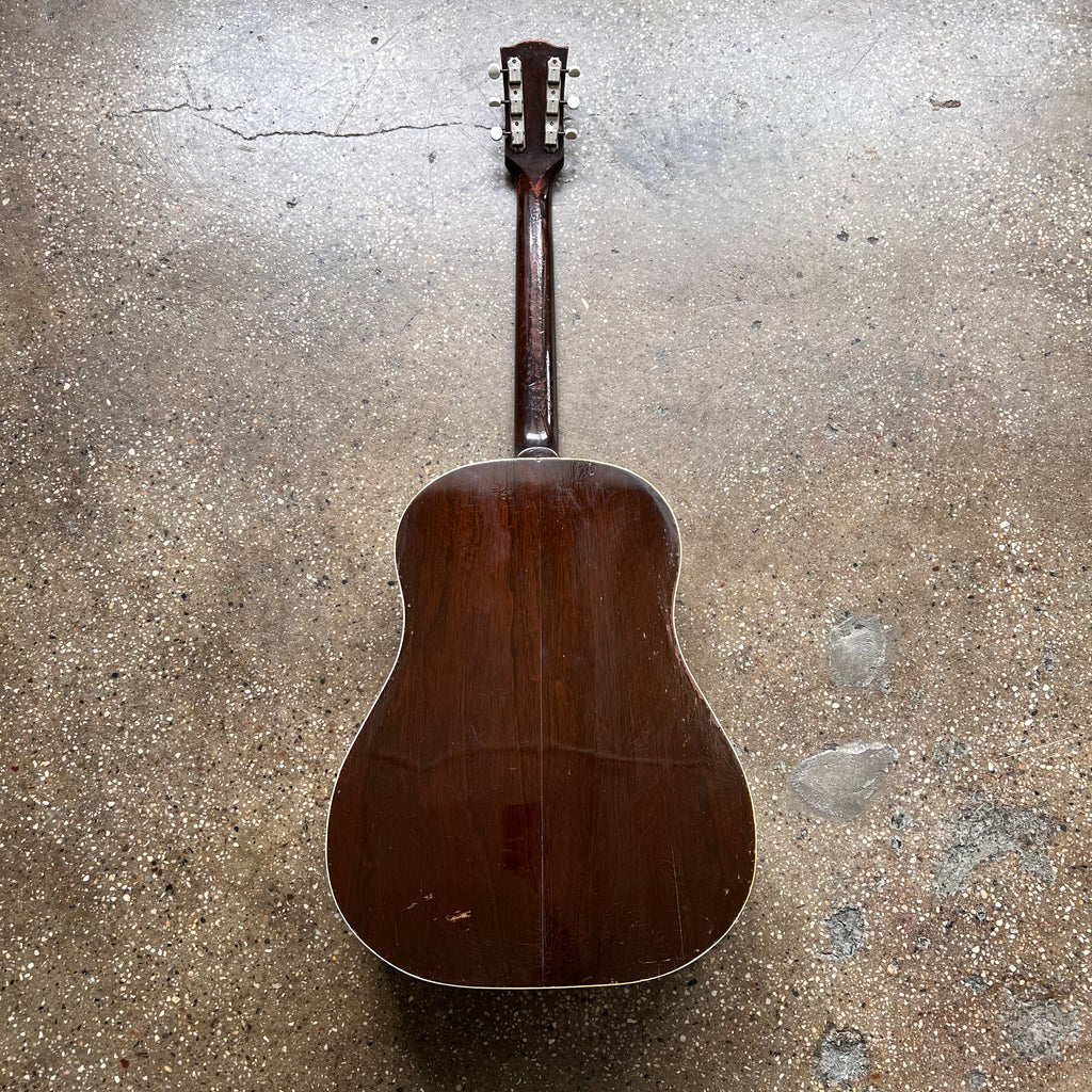 Gibson J-45 1950 Vintage Acoustic Guitar - Sunburst - 11