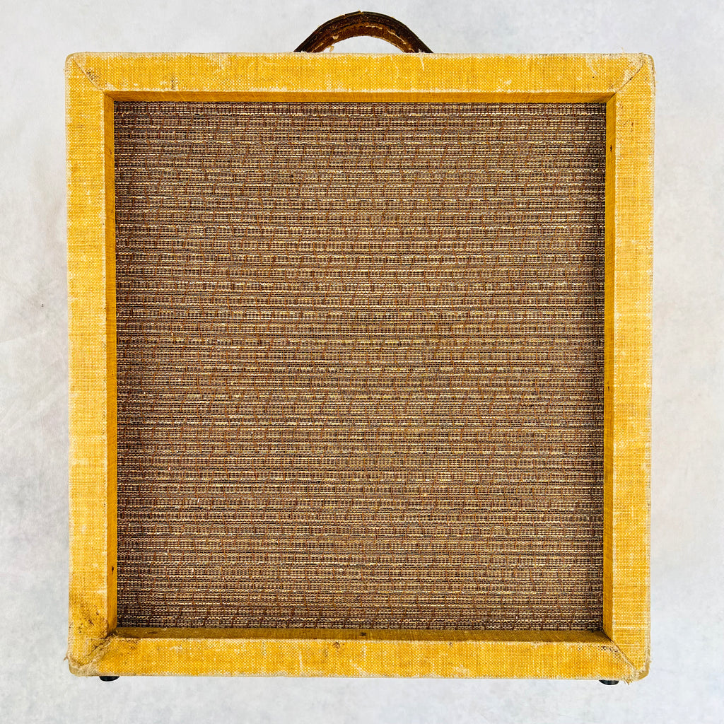 Airline Montgomery Ward Model 9008 1x6" Vintage Guitar Tub Combo Amplifier 1950s - Tweed - 1