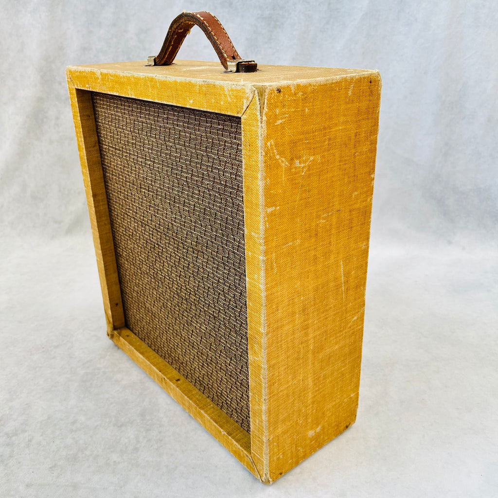 Airline Montgomery Ward Model 9008 1x6" Vintage Guitar Tub Combo Amplifier 1950s - Tweed - 5