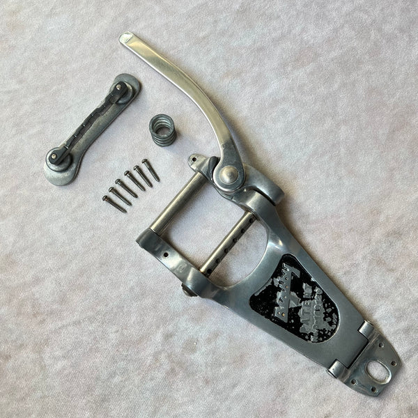 Bigsby B7 Vibrato Tailpiece with Bridge LP Vintage 1950s - Aluminum - 1