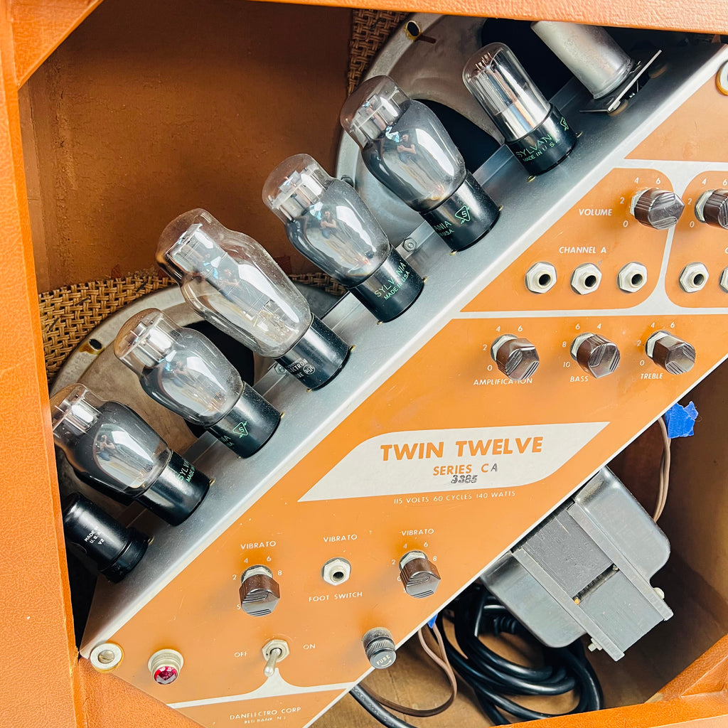 Danelectro Twin Twelve Series CA 2x12" Combo 1950s - Brown - 18