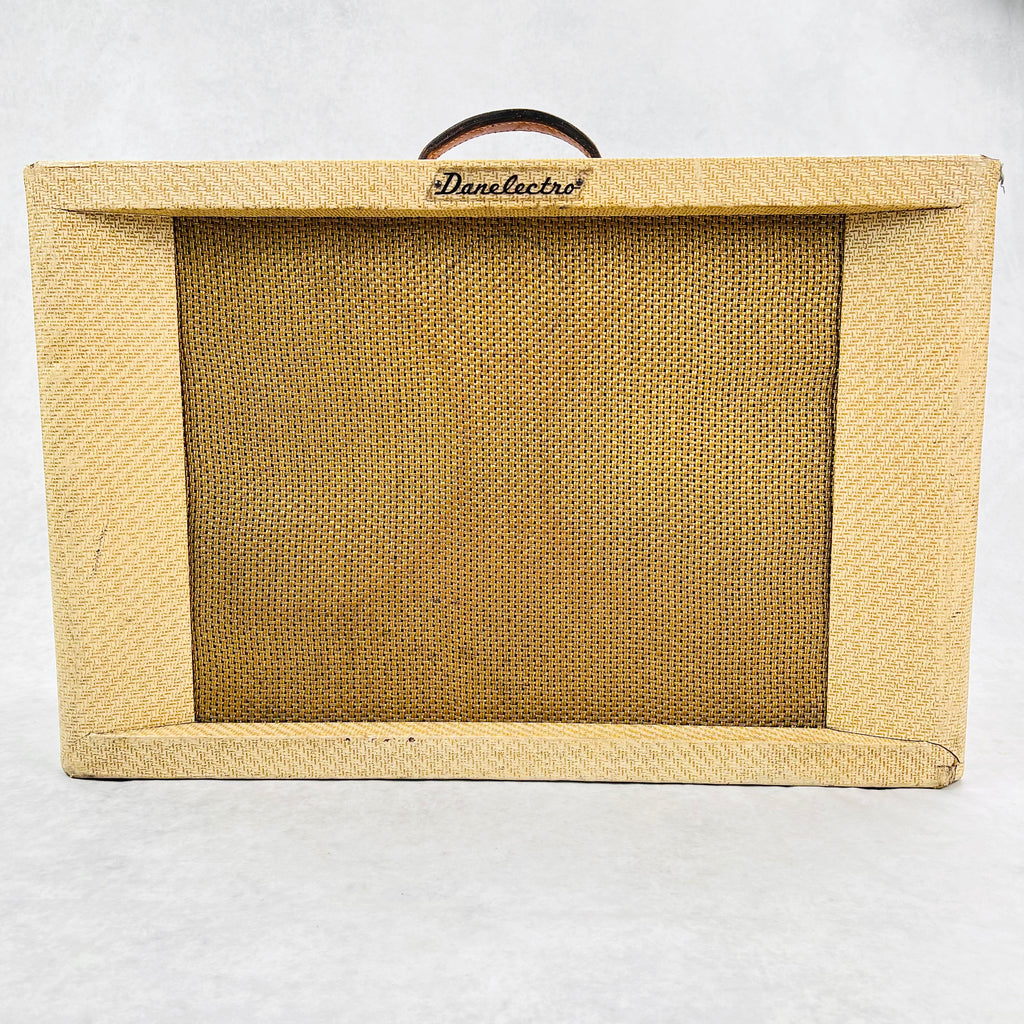 Danelectro Twin Twelve Series D Model 98 2x12" Combo 1950s - Cream - 1
