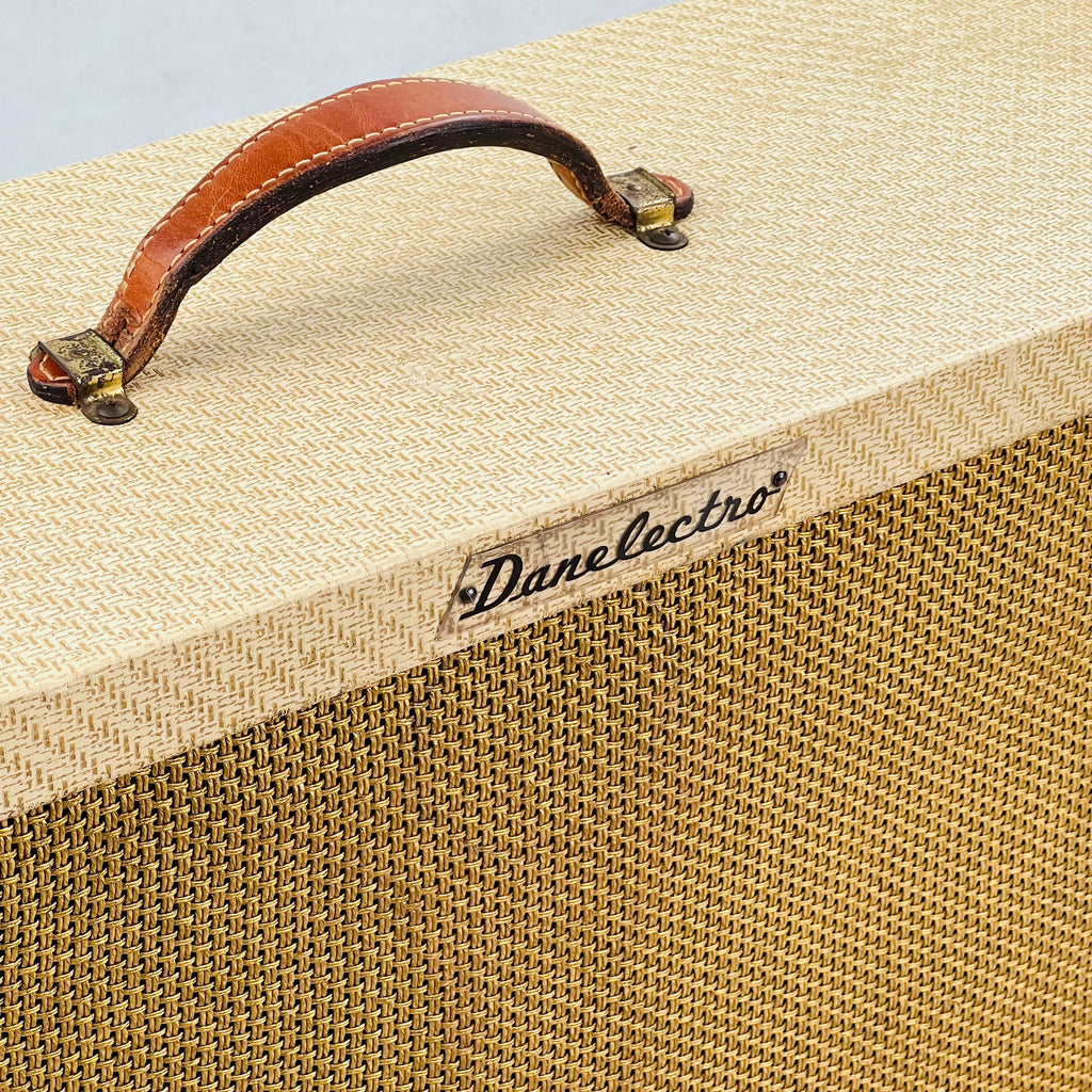 Danelectro Twin Twelve Series D Model 98 2x12" Combo 1950s - Cream - 2
