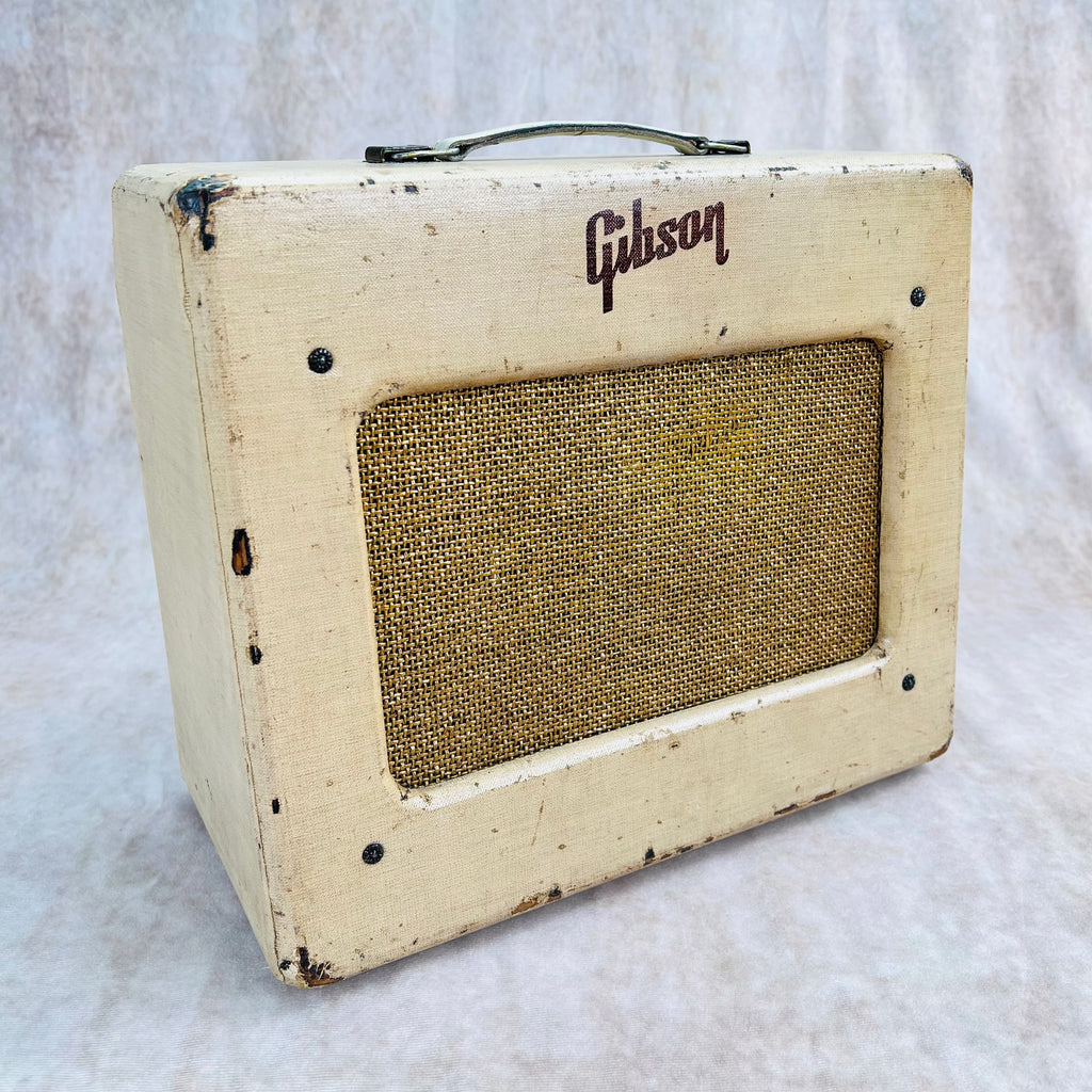Gibson GA-5 Les Paul Junior Vintage Guitar Combo Amplifier 1950s - Tan - 14