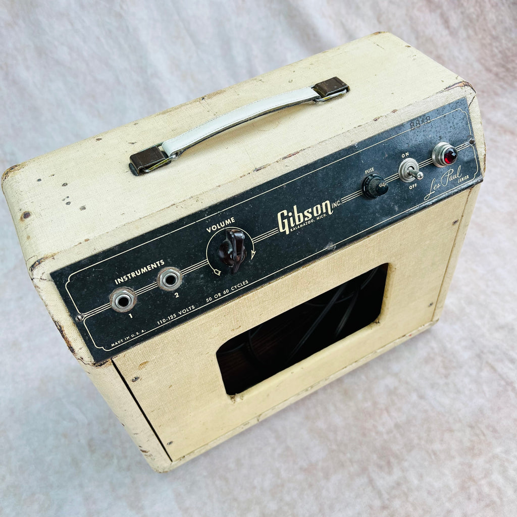 Gibson GA-5 Les Paul Junior Vintage Guitar Combo Amplifier 1950s - Tan - 7