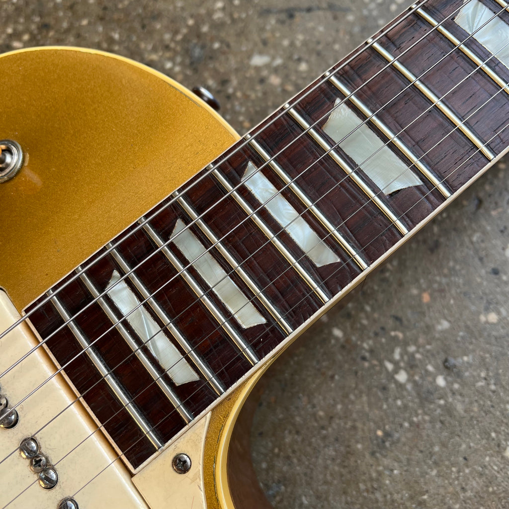 1952 Gibson Les Paul Model Goldtop Vintage Electric Guitar - 11