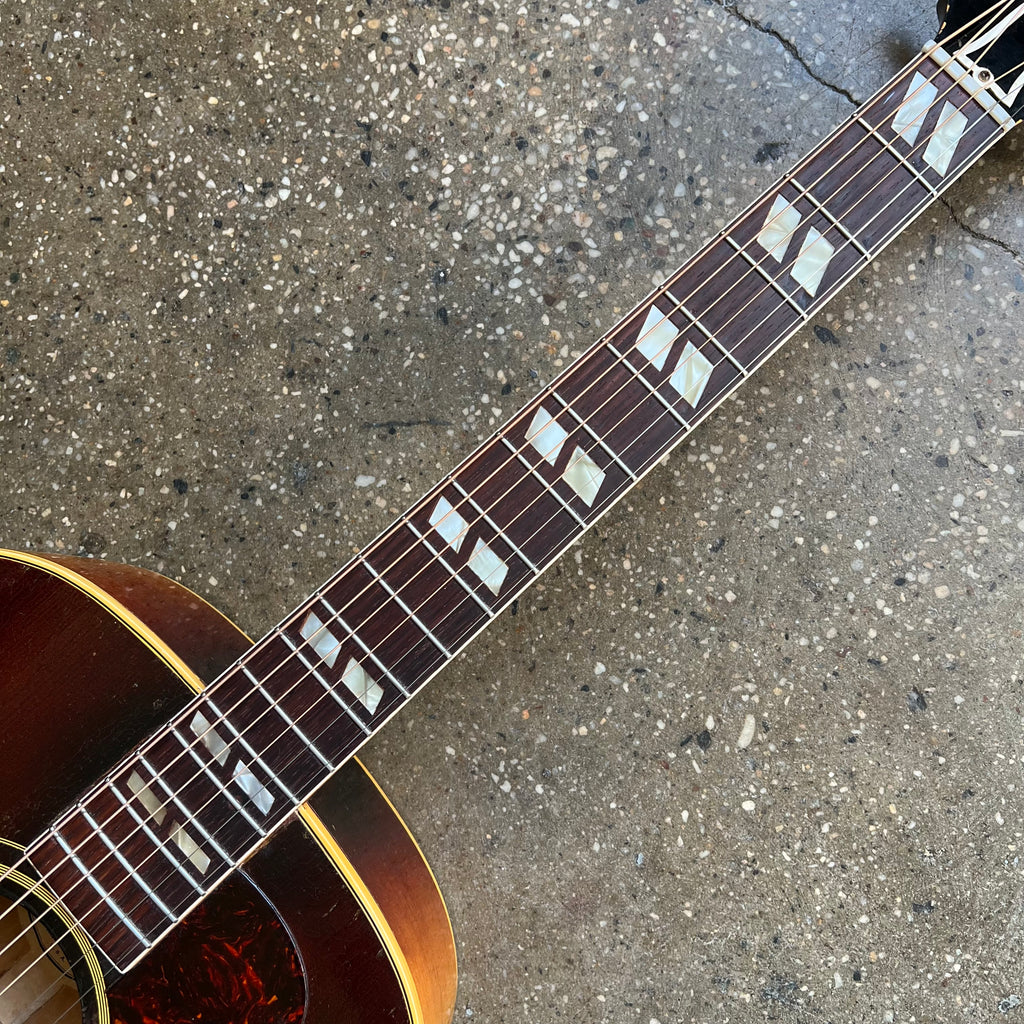 1953 Gibson J-185 Vintage Acoustic Guitar - Sunburst - 16