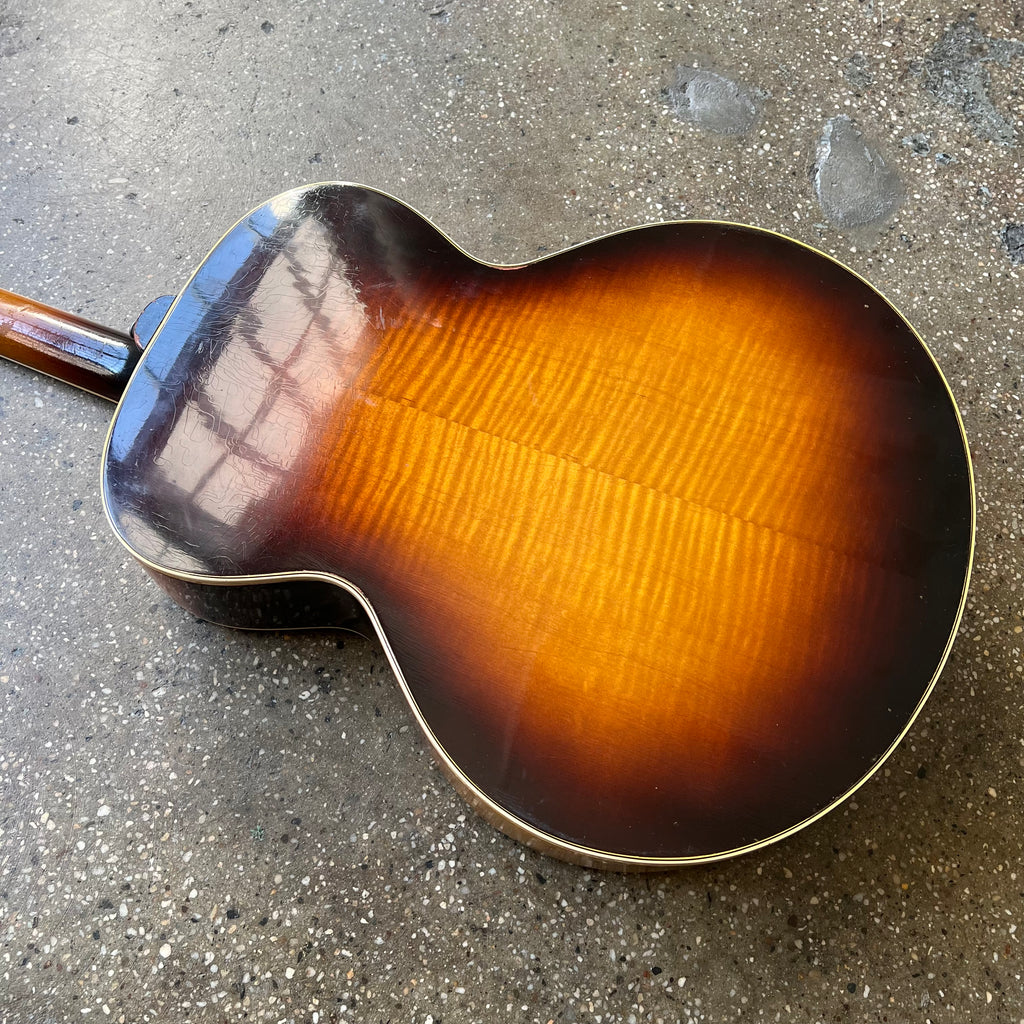 1953 Gibson J-185 Vintage Acoustic Guitar - Sunburst - 21