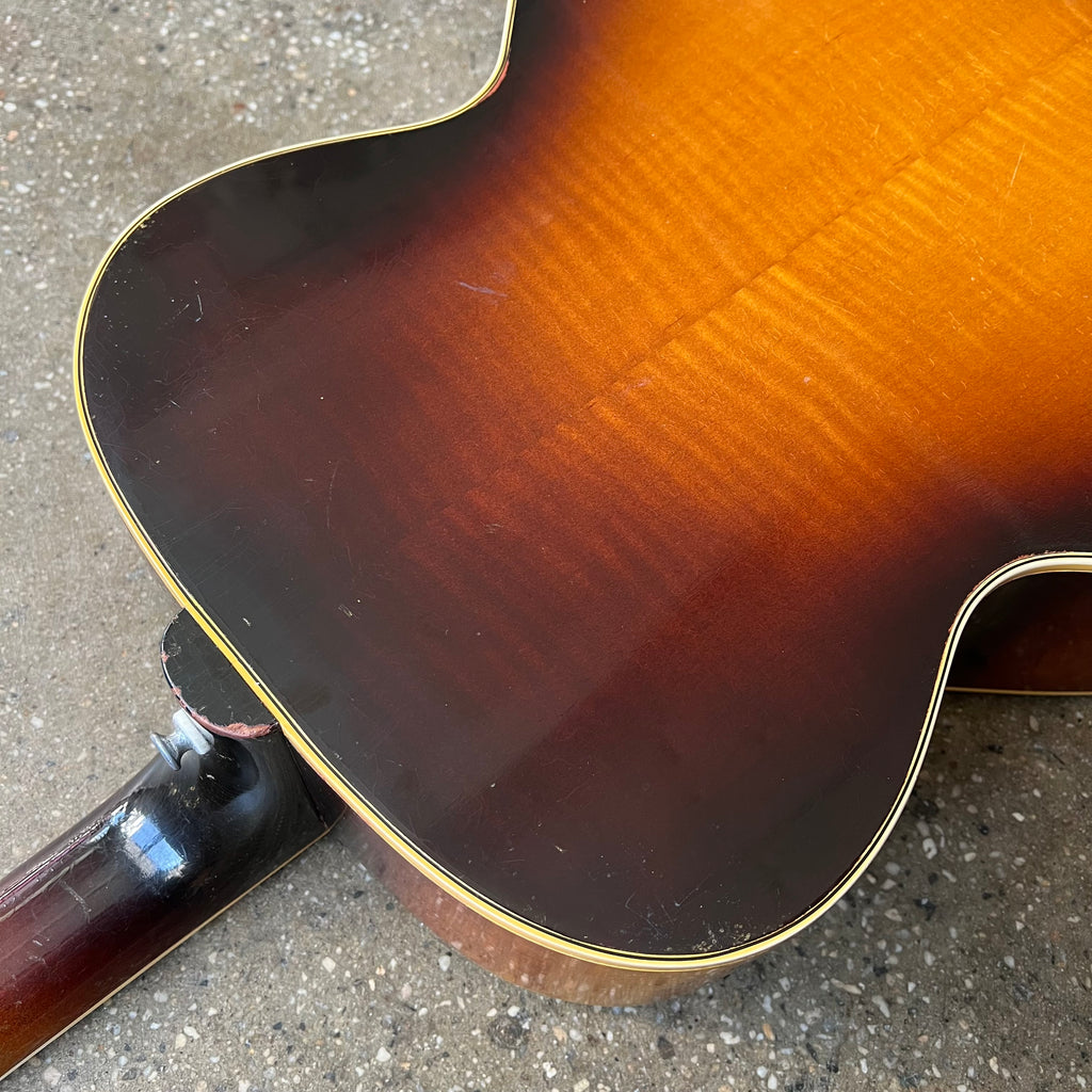 1953 Gibson J-185 Vintage Acoustic Guitar - Sunburst - 25