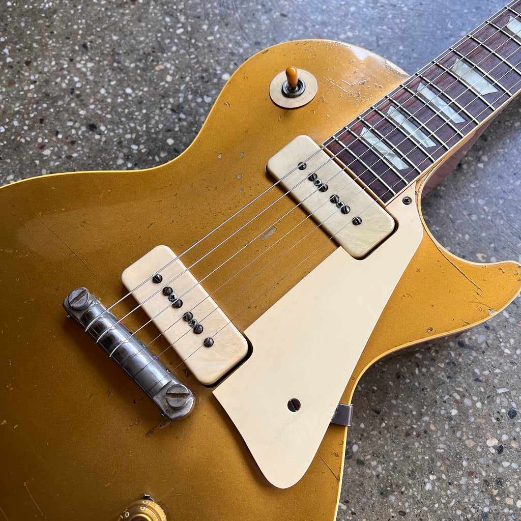 Gibson Les Paul 1954 Vintage Electric Guitar- Goldtop - 7
