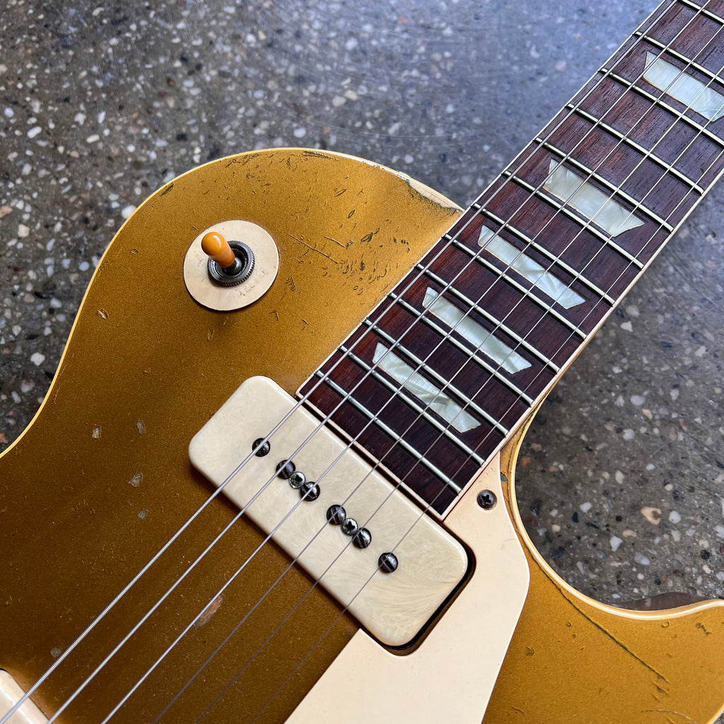 Gibson Les Paul 1954 Vintage Electric Guitar- Goldtop - 8